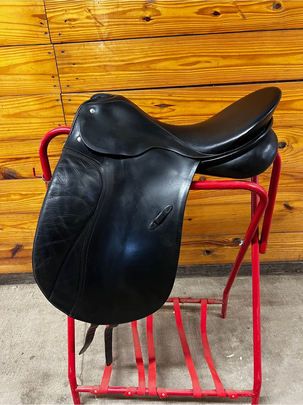 17.5” Passier Grand Gilbert Black Dressage Saddle